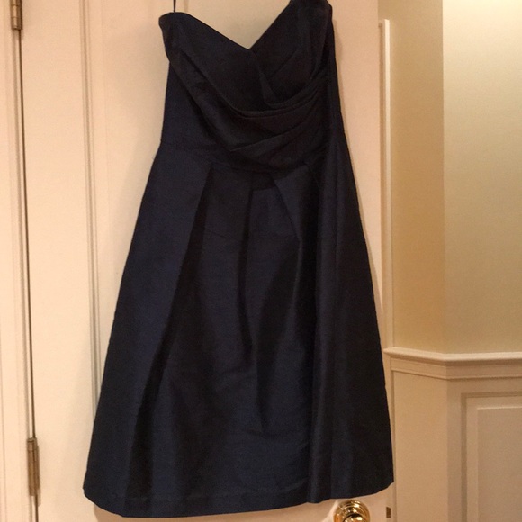 ALFRED SUNG Dresses & Skirts - Navy strapless dress